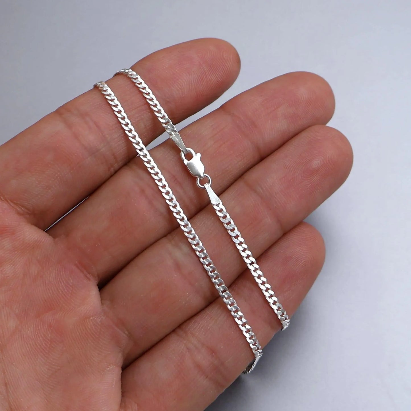 Grumet 2 mm Silver Chain and Bracelet Kit